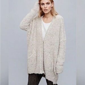 Free People Boucle Cardigan